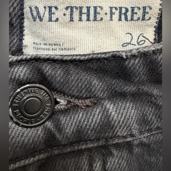 Free People x We The Free Moxie Barrel Jeans In Nighthawk - Picture 5 of 16